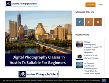 Tablet Screenshot of amateurphotographyschool.com